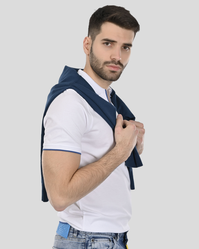 PULOVER ALBASTRA GULER ROTUND 250108055390-6 05