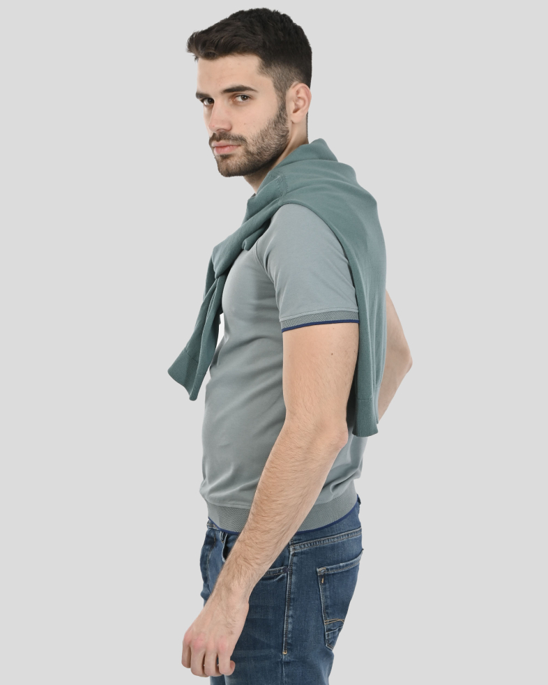 PULOVER VERDE GULER IN V 250108055391-4 05