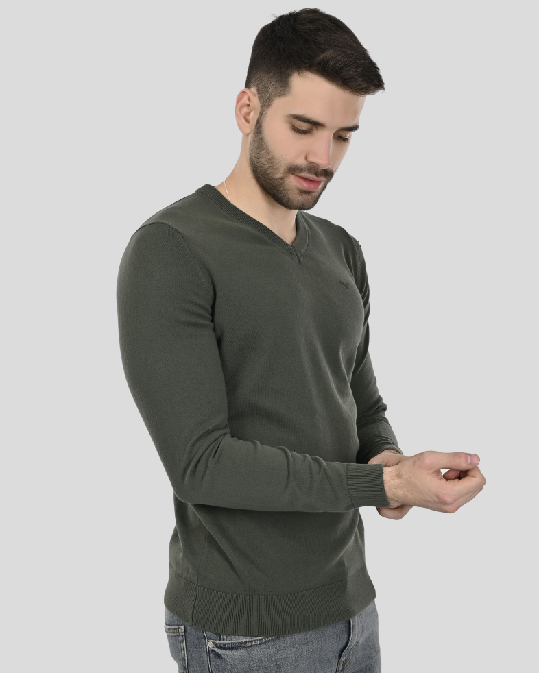 PULOVER VERDE GULER IN V 250108055391-7 03