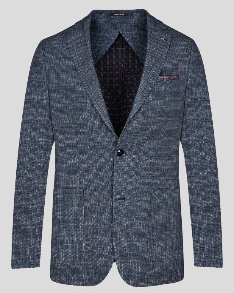 SACOU SLIM BLEUMARIN PRINT GEOMETRIC 220153022114-1 03