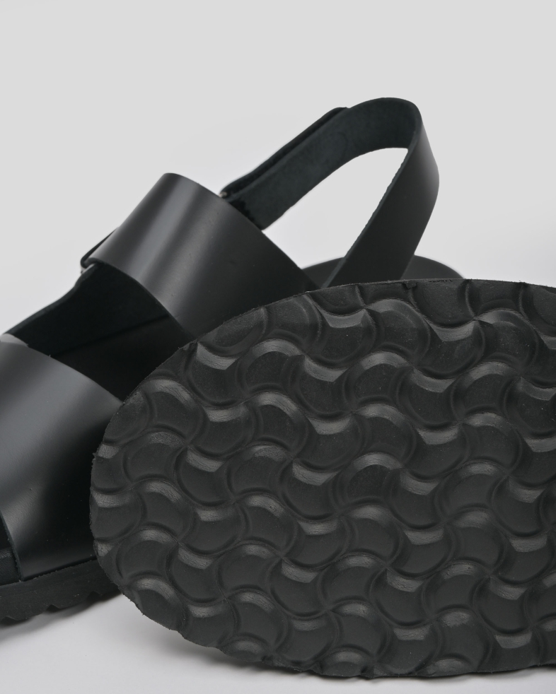 SANDALE NEGRE PIELE NATURALA 240122172209-1 06