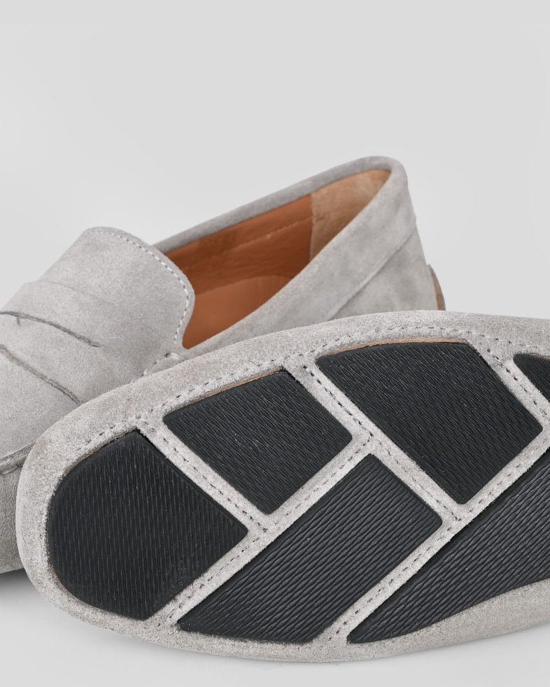 MOCASINI GRI PIELE NATURALA 250151172256-4 06