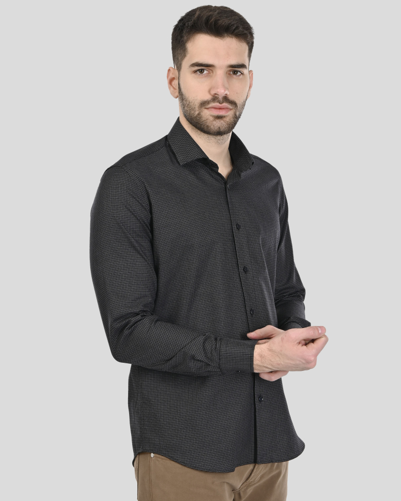 CAMASA NEAGRA PRINT GEOMETRIC 240235045050-2 03