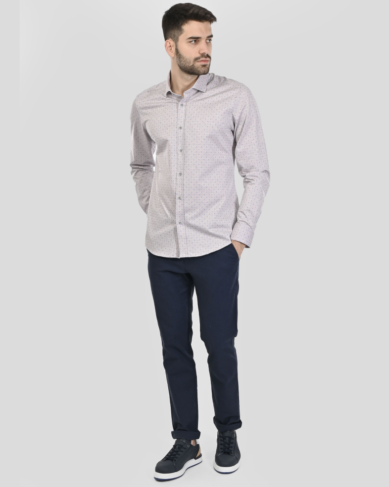 CAMASA GRI PRINT GEOMETRIC 240235045018-2 02