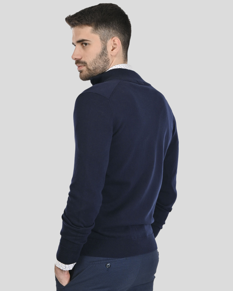 PULOVER BLEUMARIN CU FERMOAR 240208105382-2 08