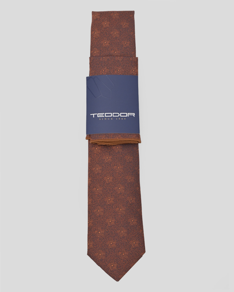 COMPLECT CRAVATA SI BATISTA MARO PRINT GEOMETRIC 240150133703-3 01