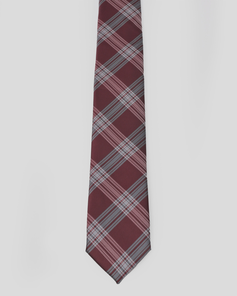 CRAVATA BORDO PRINT GEOMETRIC 240150133708-26 01
