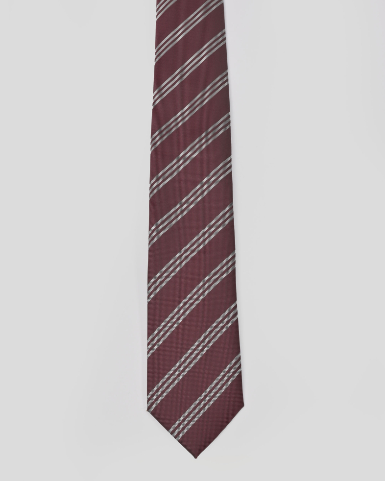 CRAVATA BORDO PRINT GEOMETRIC 240150133705-13 01