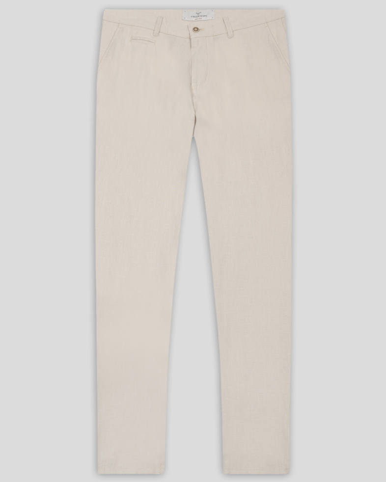 PANTALONI SLIM BEJ 240113088556-3 01