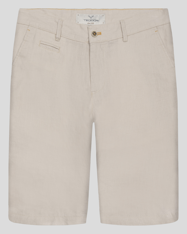 PANTALONI SCURTI SLIM BEJ 240113121314-3 01