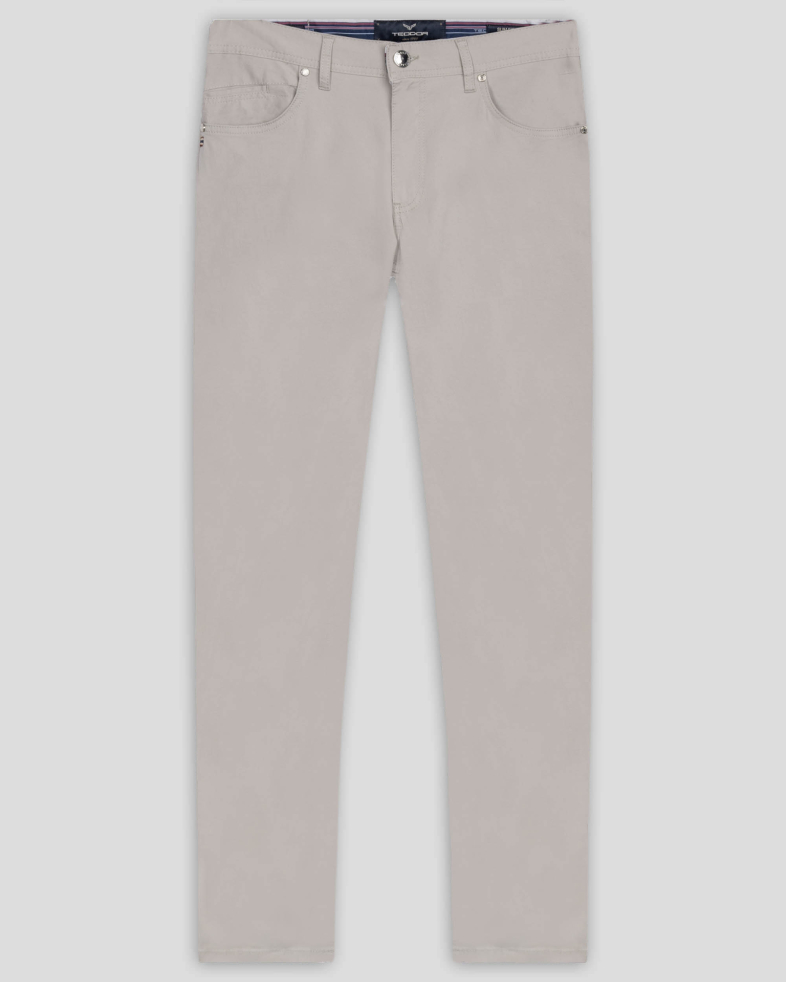 PANTALONI SLIM BEJ 240134088553-5 01