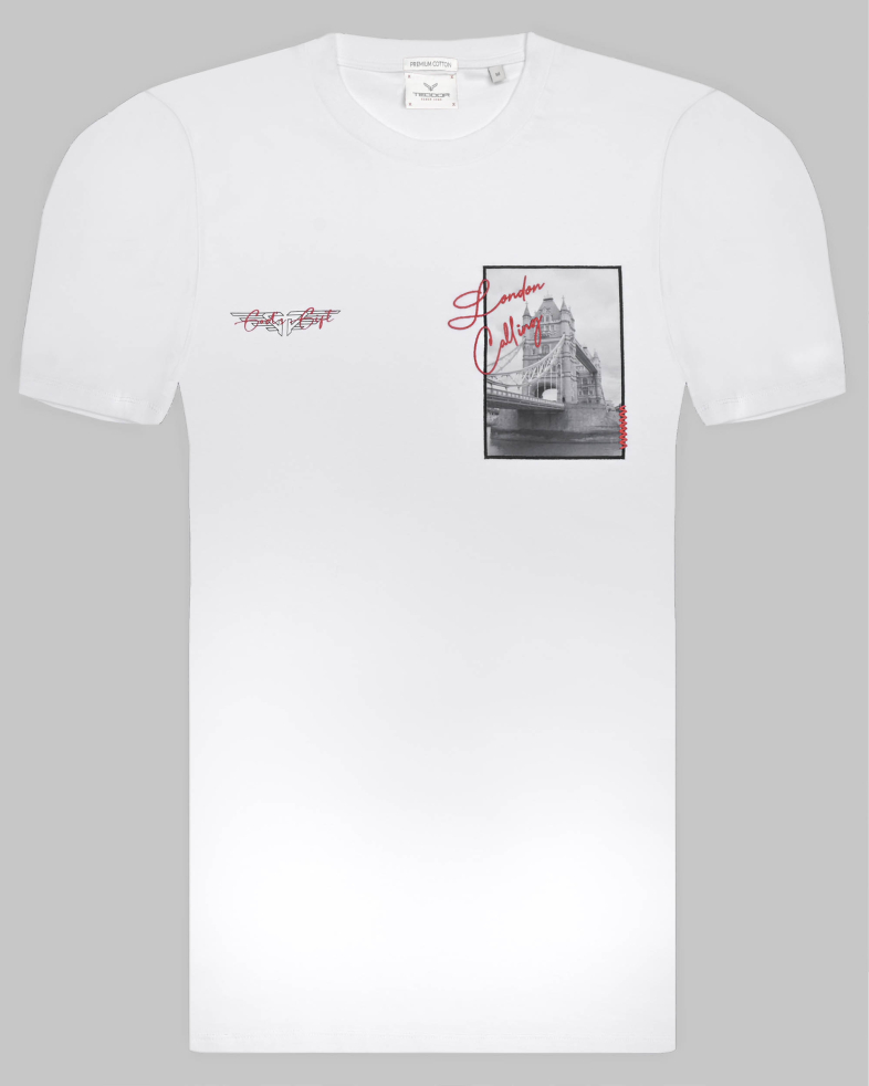 TRICOU ALBU CU DESEN 240161131751-2 01