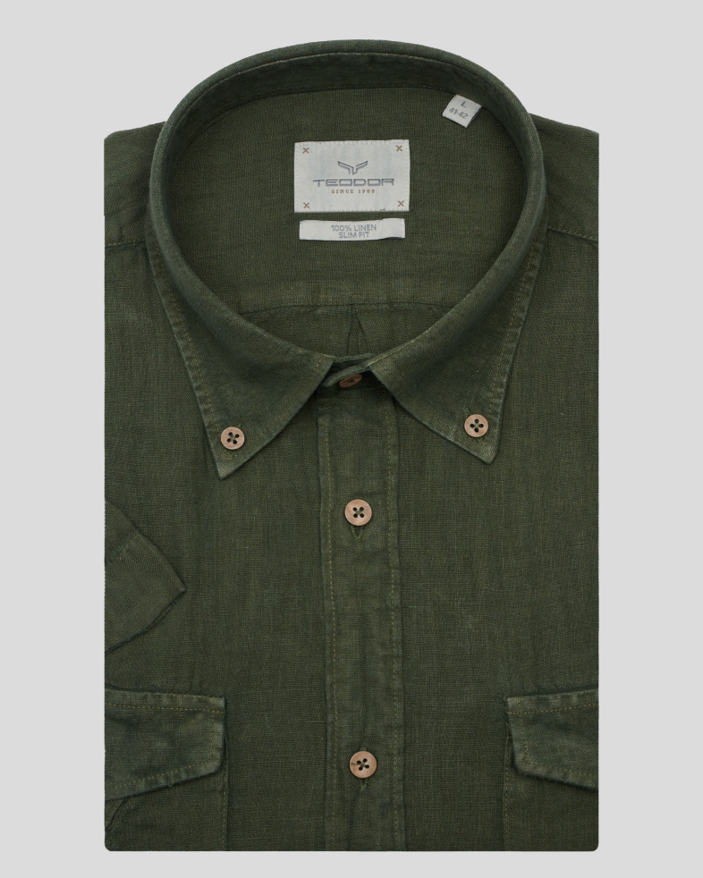 CAMASA VERDE MANECA SCURTA 240135045003-2 01