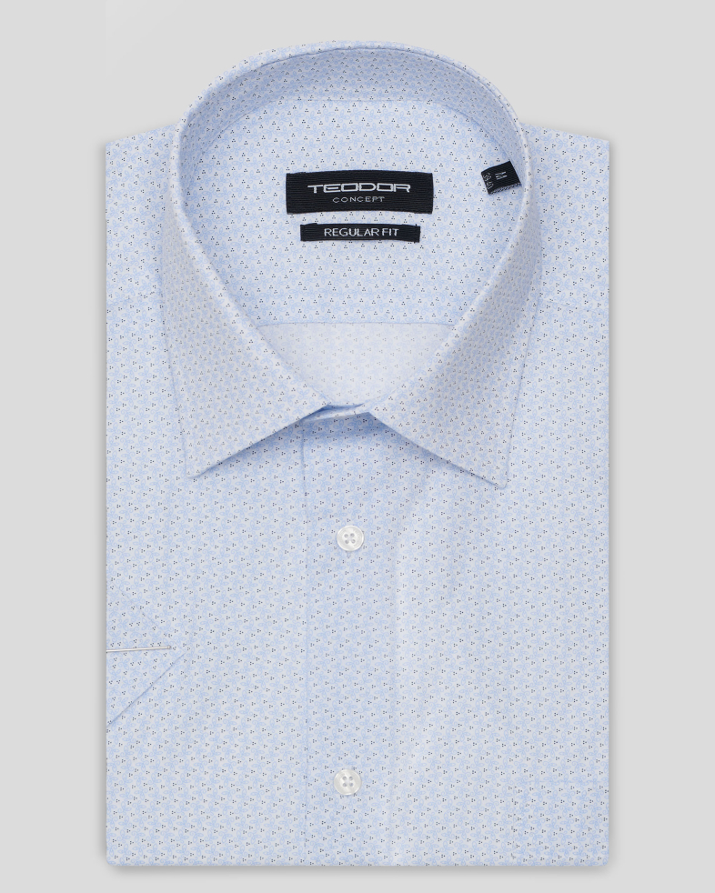 CAMASA ALBA PRINT GEOMETRIC MANECA SCURTA 240105045014-5 01