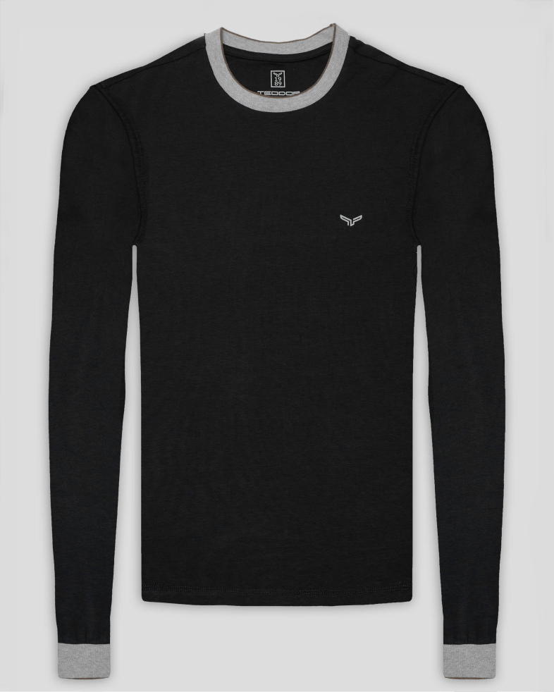 BLUZA NEAGRA GULER ROTUND 240210141581-1 01