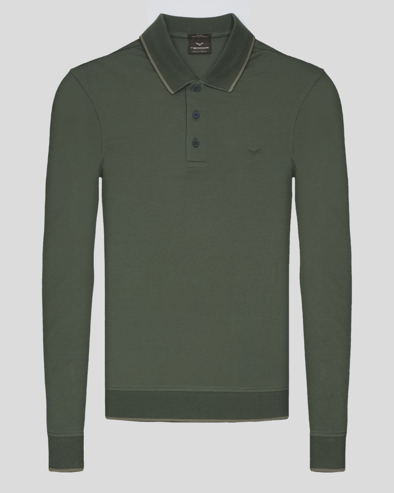 BLUZA VERDE GULER POLO 240210141563-5 01