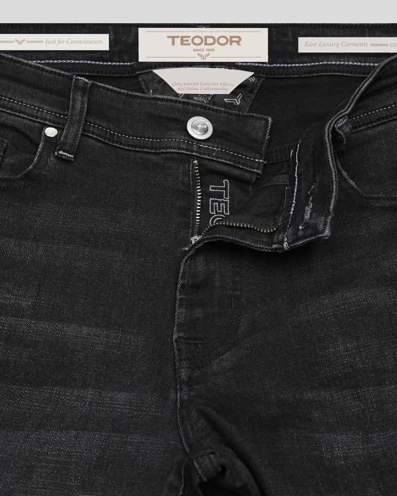 ЧЕРНИ ДЪНКИ REGULAR RELAXED FIT ( УДОБЕН И СВОБОДЕН СИЛУЕТ ) 250215088633-6 02