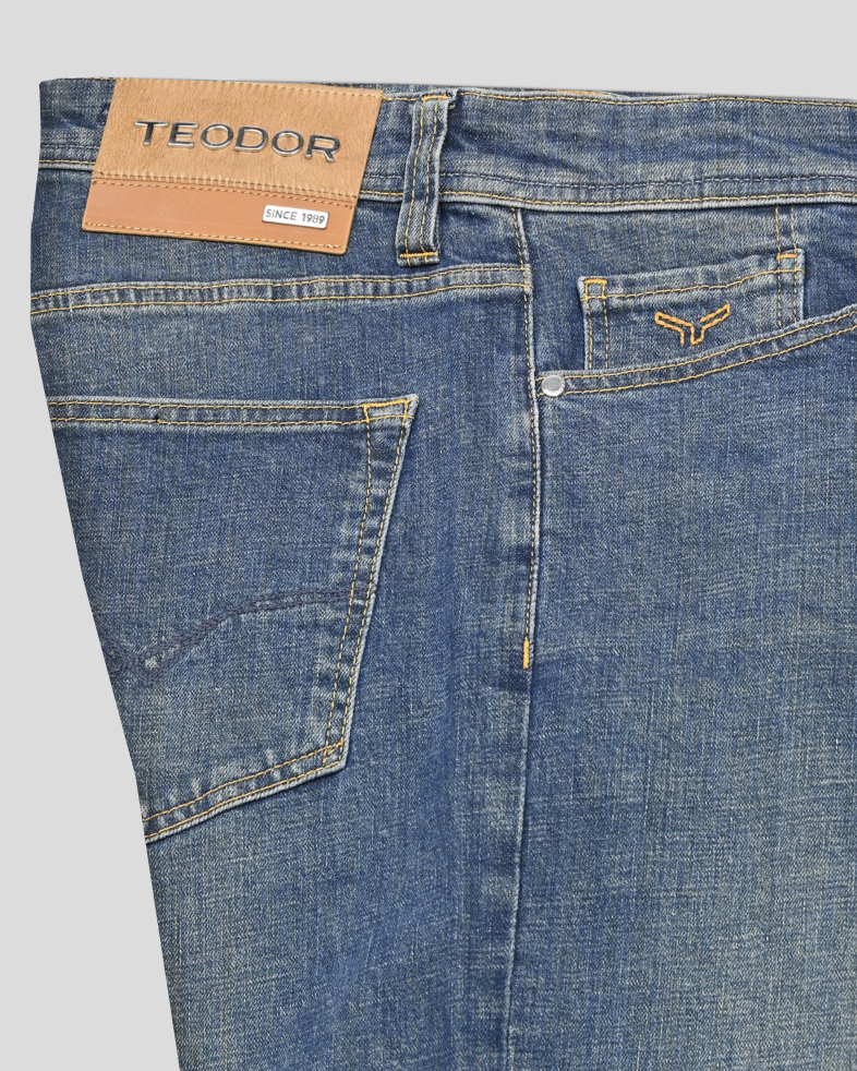 СИНИ ДЪНКИ REGULAR RELAXED FIT ( УДОБЕН И СВОБОДЕН СИЛУЕТ ) 250215088633-2 03