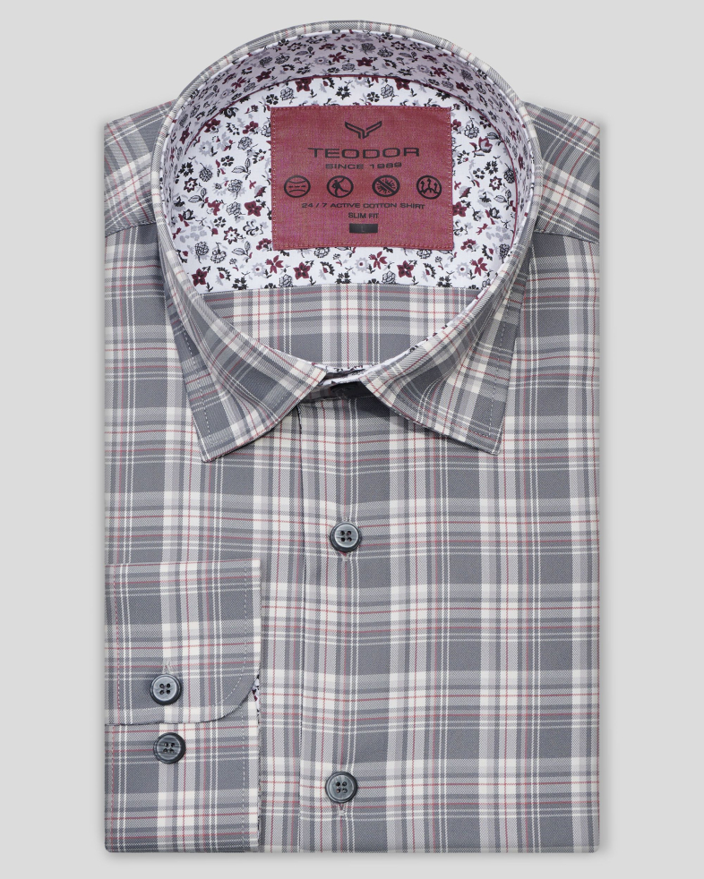 CAMASA GRI PRINT GEOMETRIC 240235045044-1 01