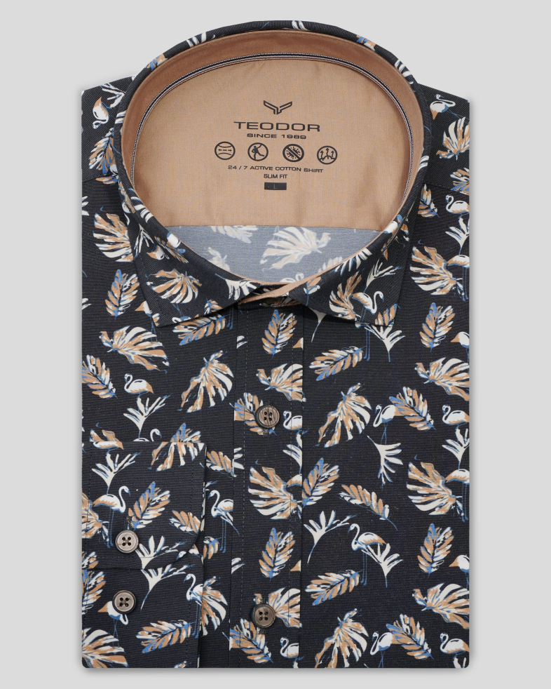 CAMASA GRI PRINT GEOMETRIC 240235045045-2 01