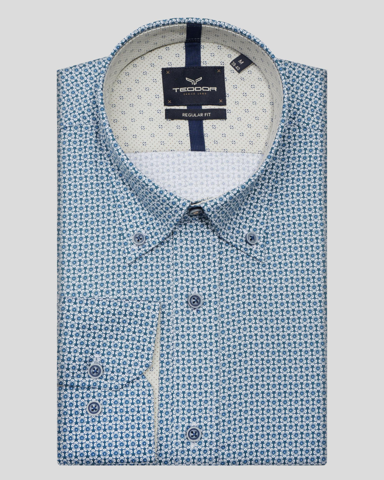 CAMASA VERDE PRINT GEOMETRIC 240235045052-1 01