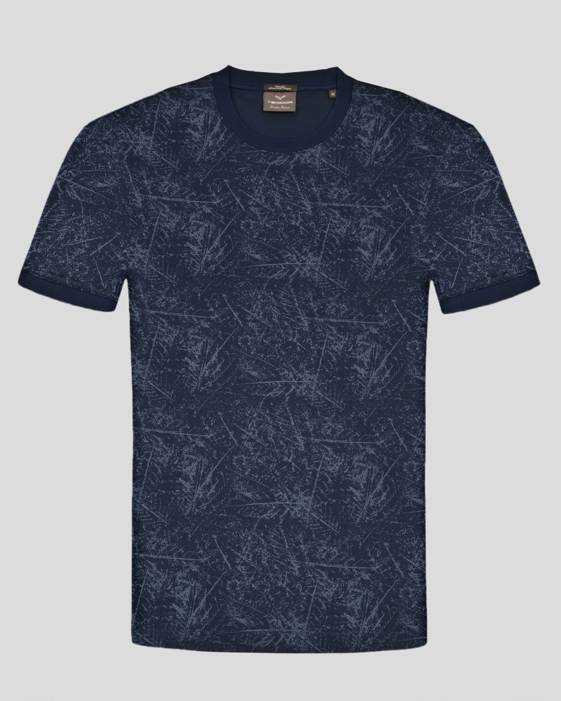 TRICOU BLEUMARIN PRINT GEOMETRIC 250110131803-3 01