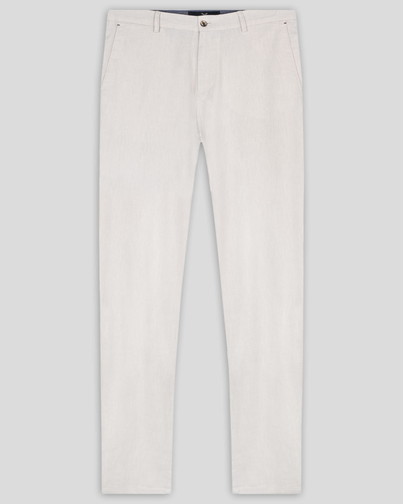 PANTALONI EKRIU 250113088609-1 01