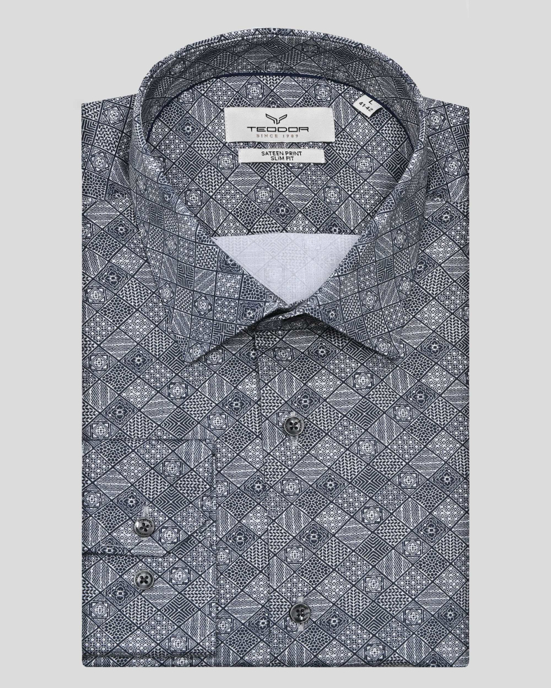 CAMASA SLIM MULTICOLOR PRINT GEOMETRIC 250135045073-5 01