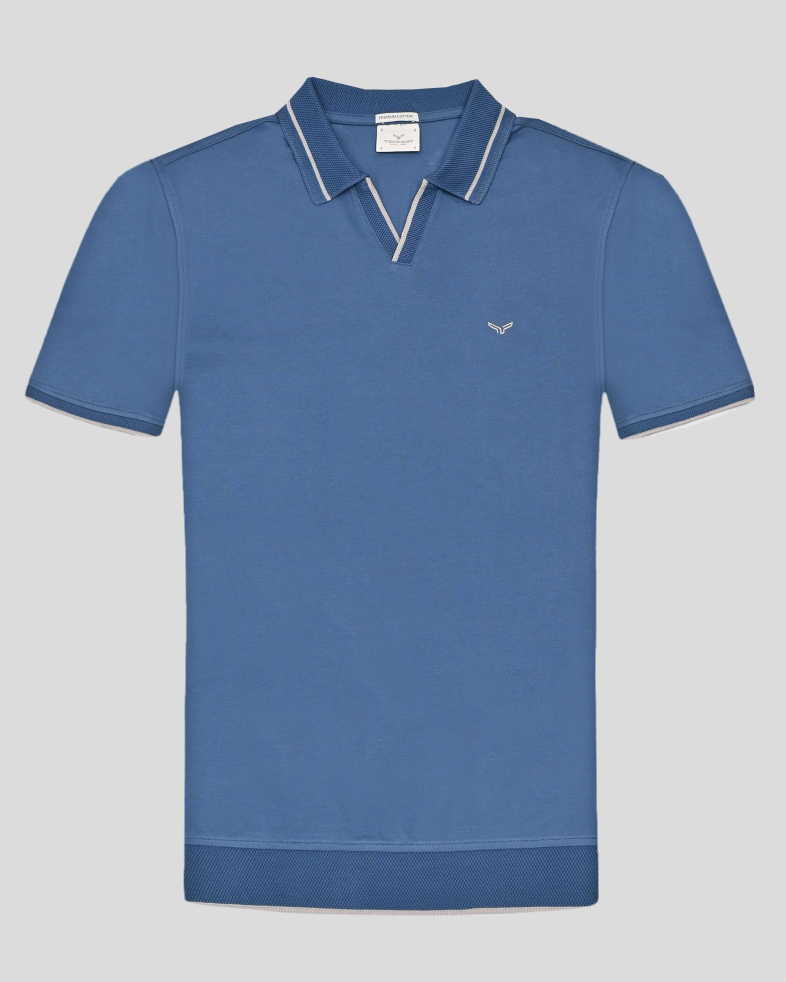 TRICOU  ALBASTRU GULER IN V 250110131783-4 01