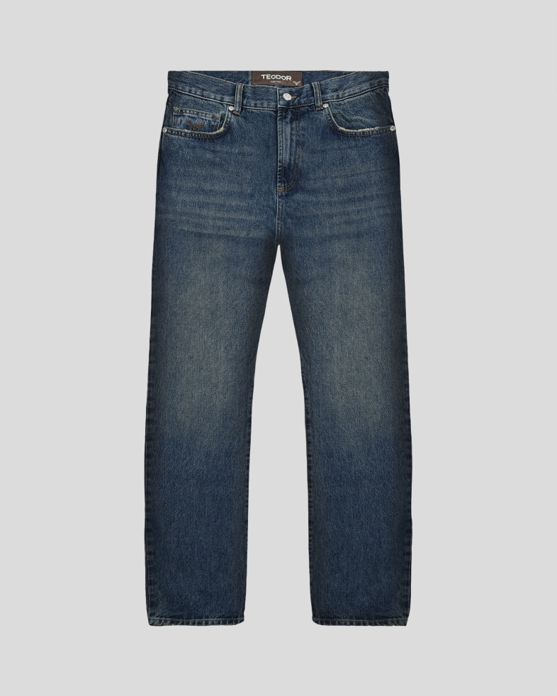 ДЪНКИ REGULAR RELAXED FIT ( УДОБЕН И СВОБОДЕН СИЛУЕТ )  В ЦВЯТ ТИНТ 250215088636-2 01