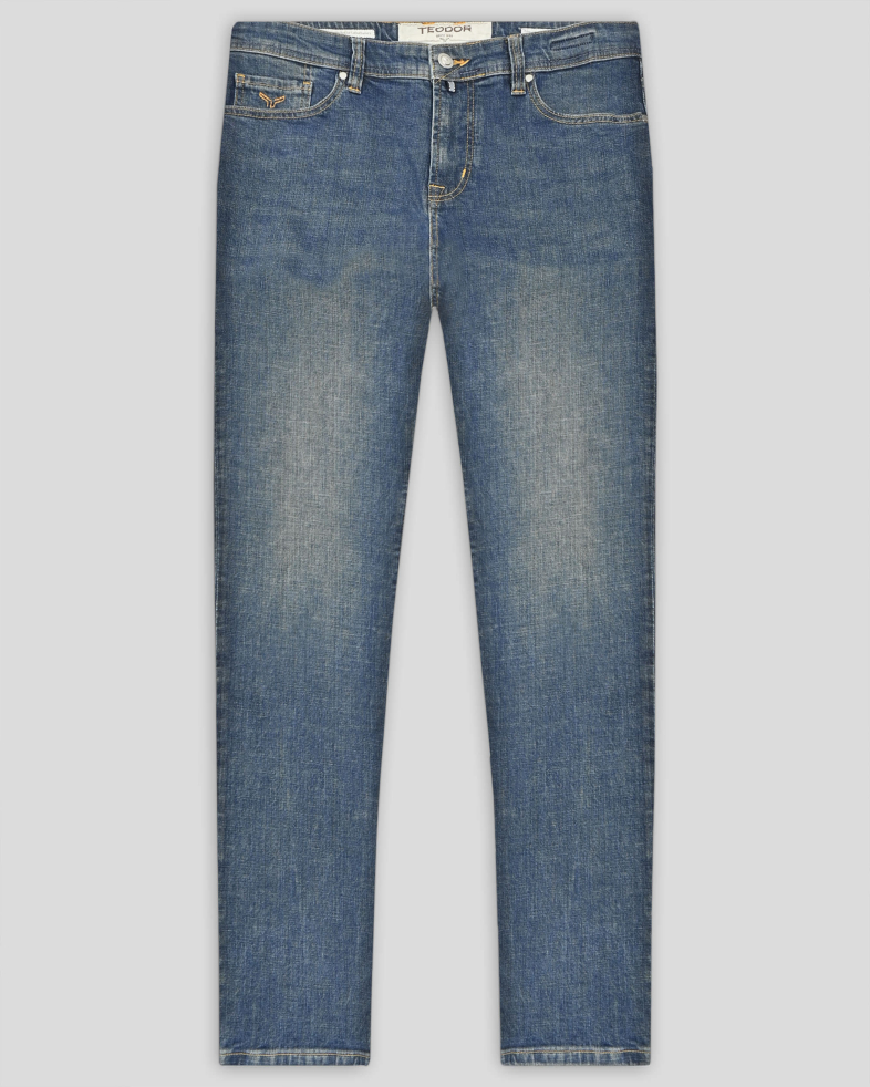 СИНИ ДЪНКИ REGULAR RELAXED FIT ( УДОБЕН И СВОБОДЕН СИЛУЕТ ) 250215088633-2 01