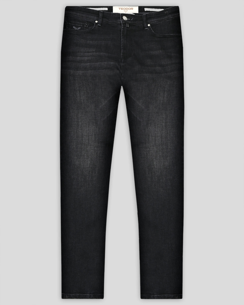 ЧЕРНИ ДЪНКИ REGULAR RELAXED FIT ( УДОБЕН И СВОБОДЕН СИЛУЕТ ) 250215088633-6 01