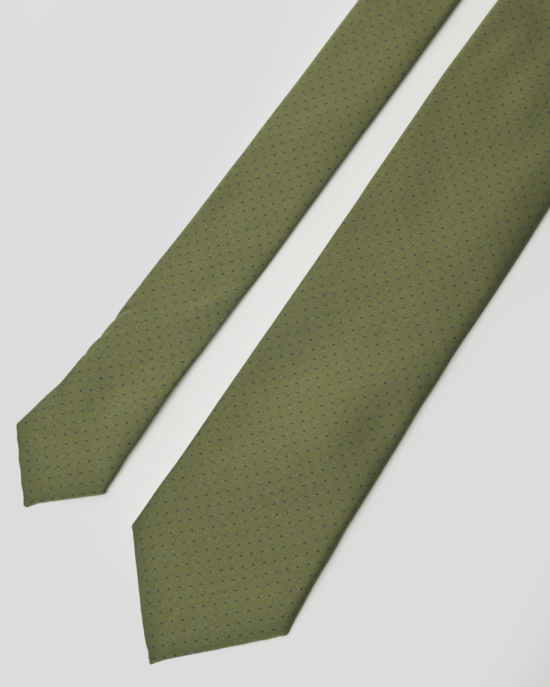 COMPLECT CRAVATA SI BATISTA VERDE PRINT GEOMETRIC 240150133703-12 03