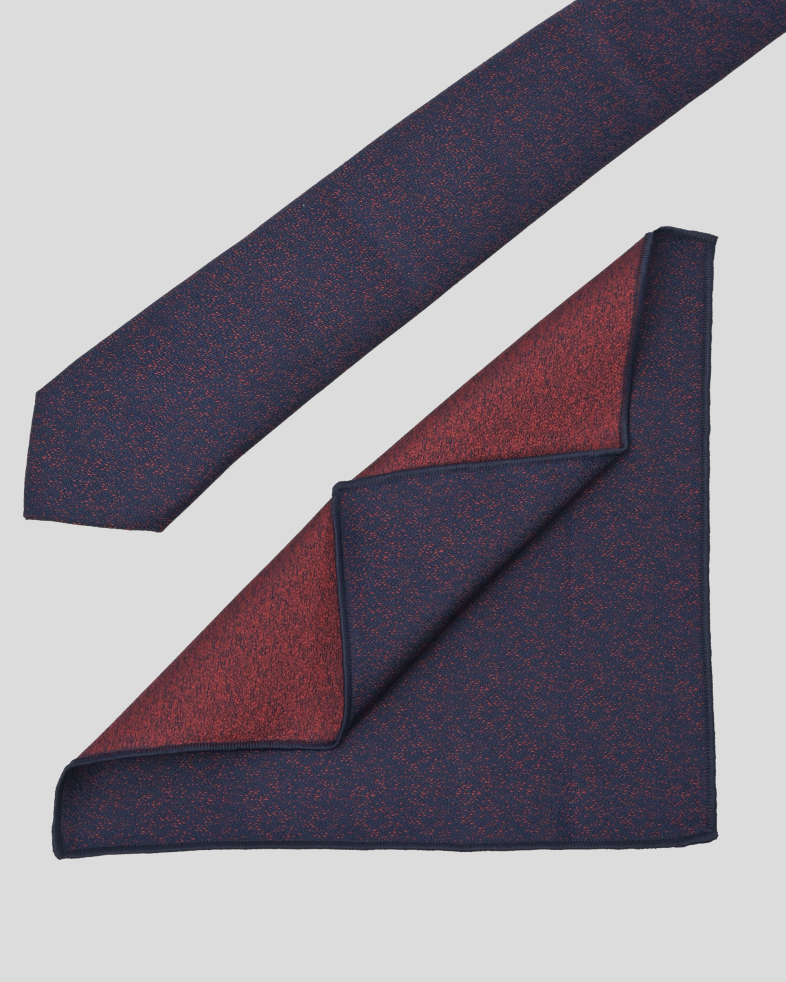 COMPLECT CRAVATA SI BATISTA BORDO PRINT GEOMETRIC 240150133703-19 02
