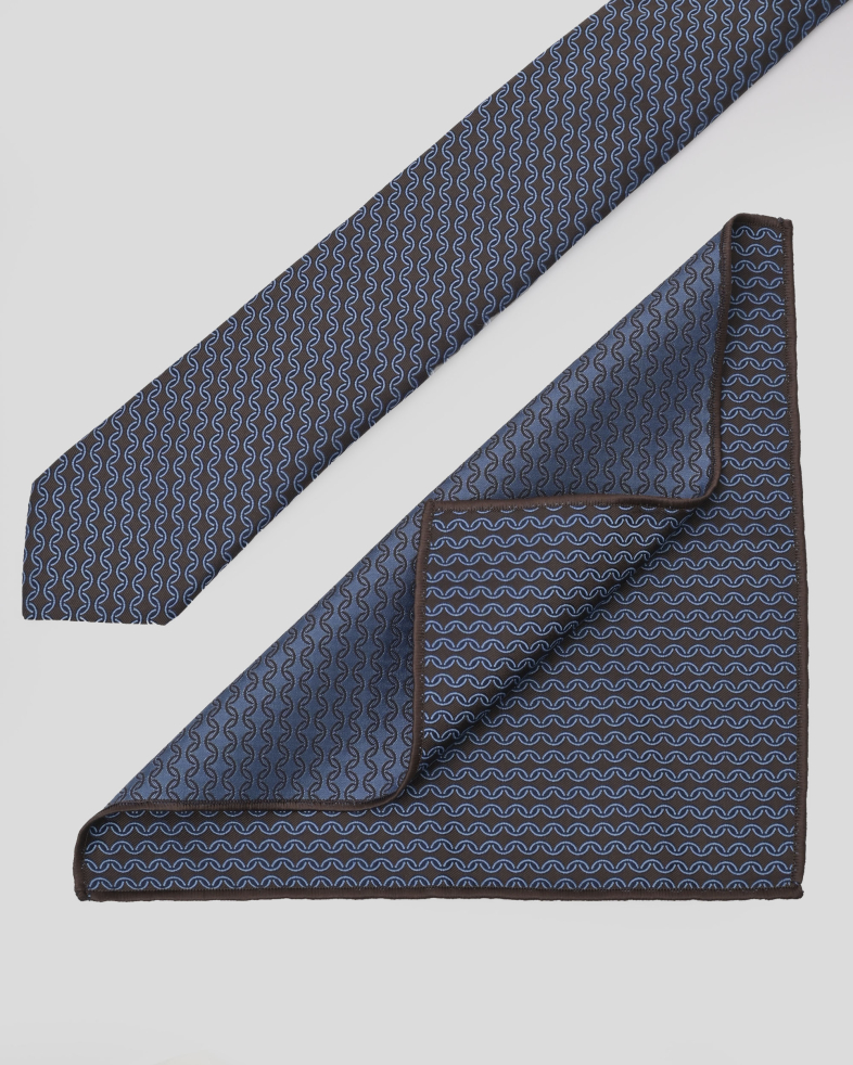COMPLECT CRAVATA SI BATISTA MARO PRINT GEOMETRIC 240150133703-5 02