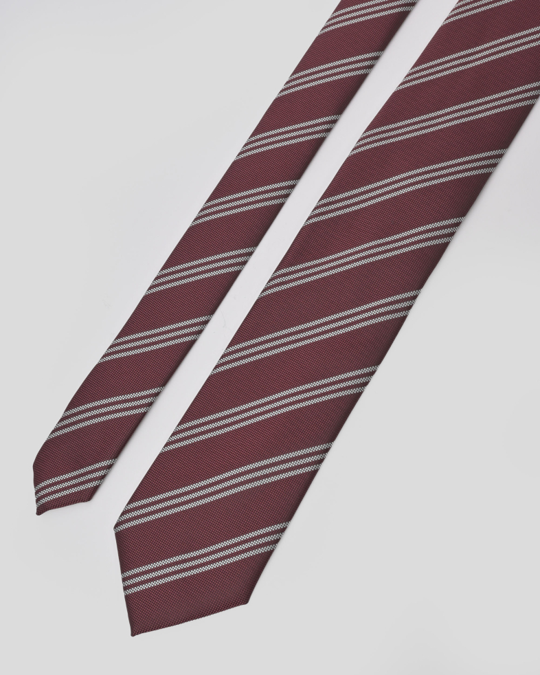 CRAVATA BORDO PRINT GEOMETRIC 240150133705-13 02