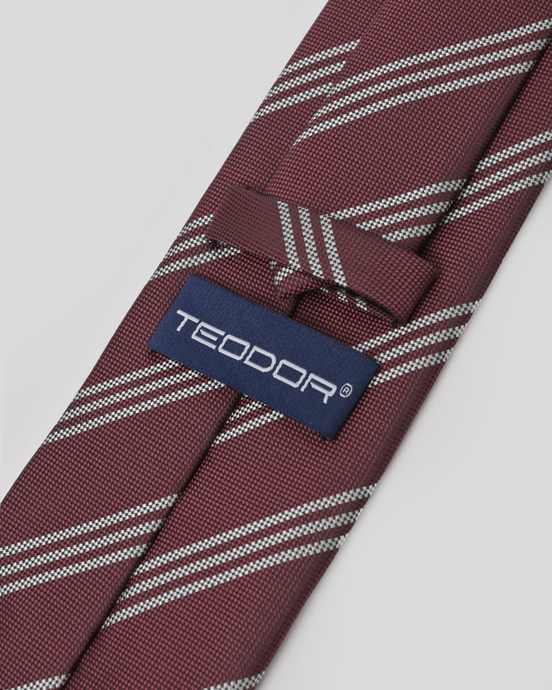 CRAVATA BORDO PRINT GEOMETRIC 240150133705-13 03