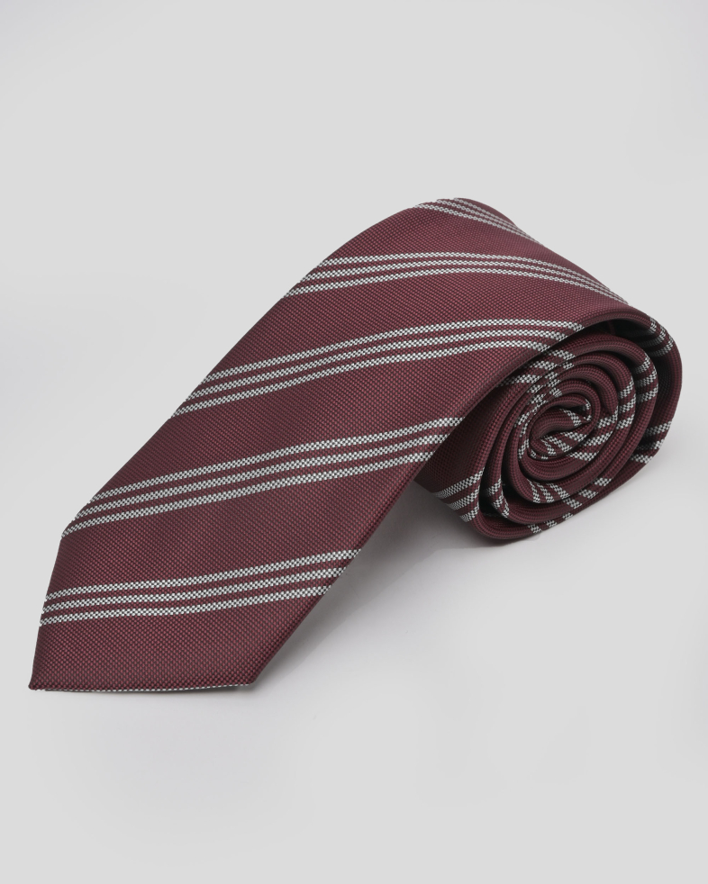 CRAVATA BORDO PRINT GEOMETRIC 240150133705-13 04