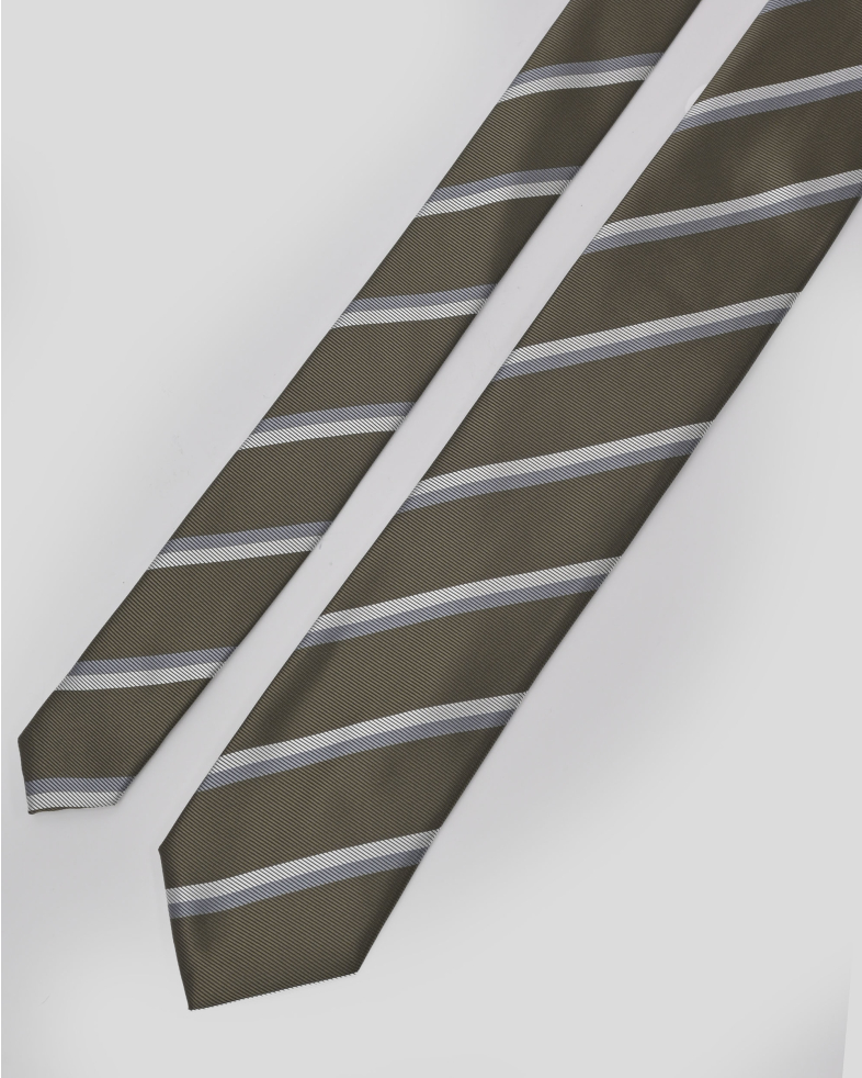CRAVATA VERDE PRINT GEOMETRIC 240150133705-9 02