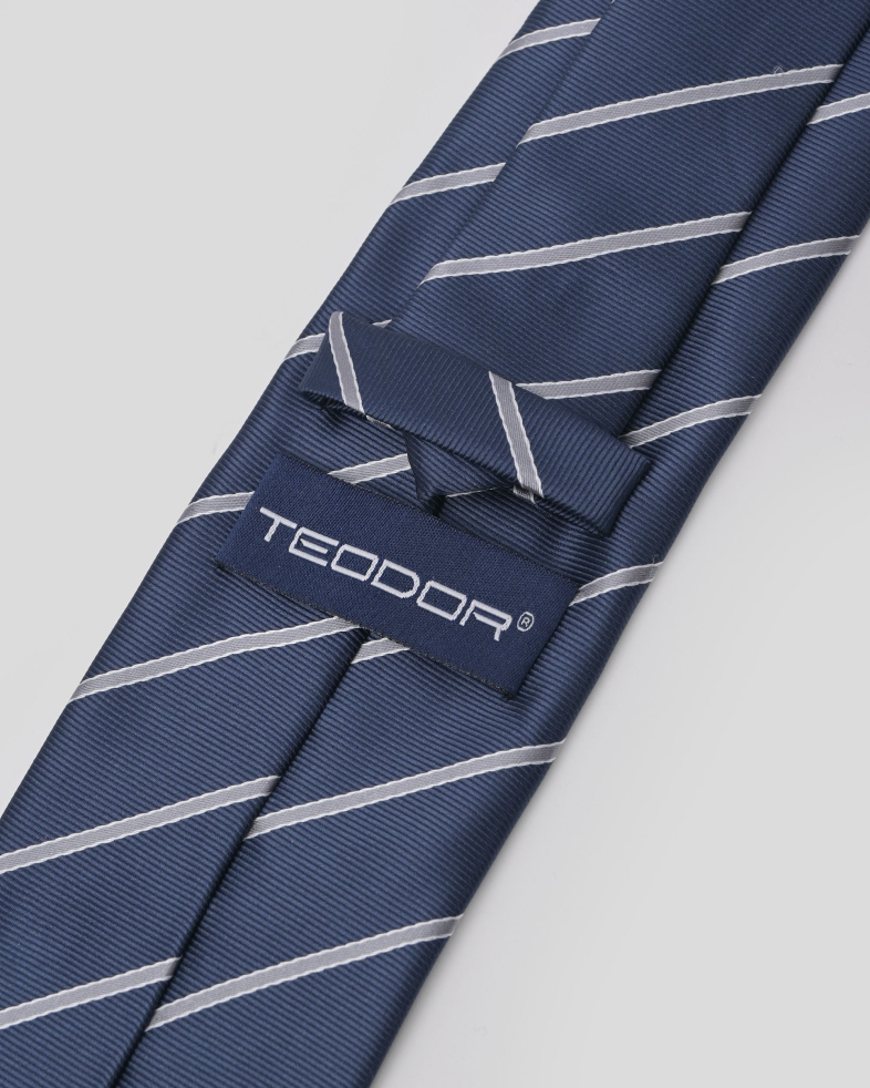 CRAVATA BLEUMARIN PRINT GEOMETRIC 240150133708-8 03