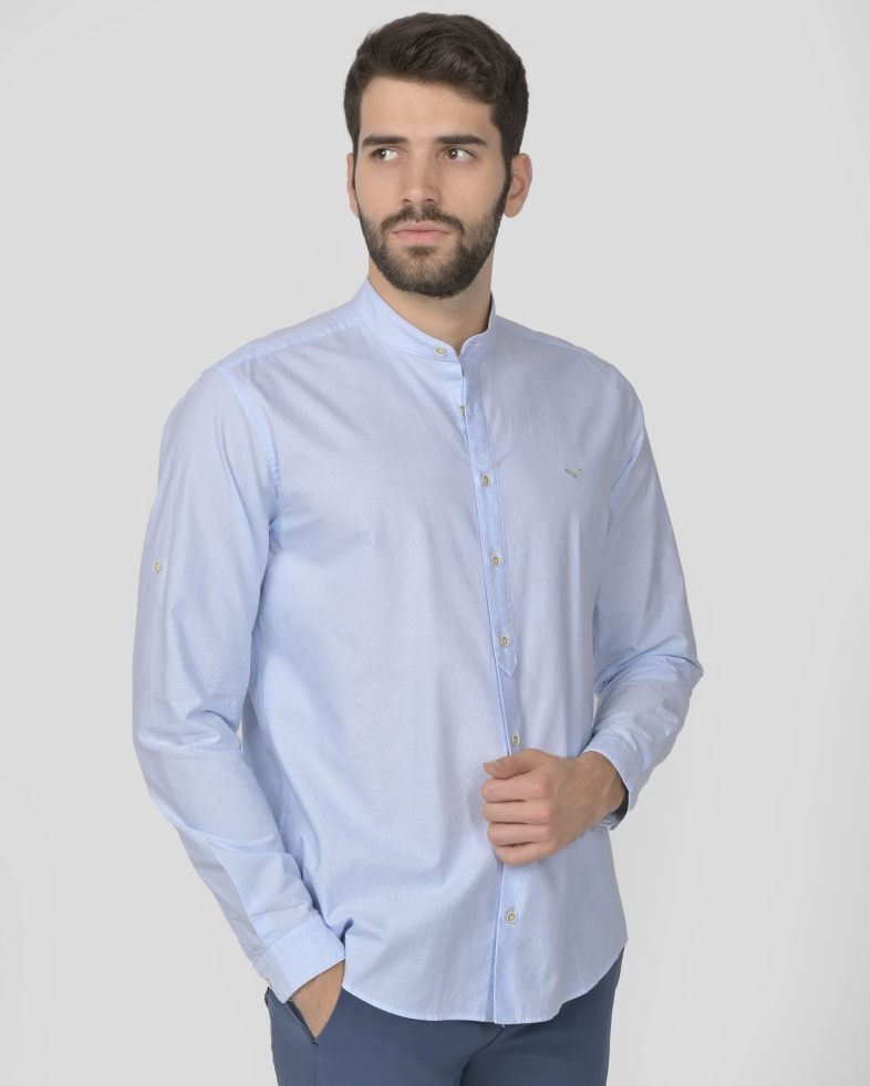 CAMASA SLIM ALBASTRA GULER POP 240135044966-1 03