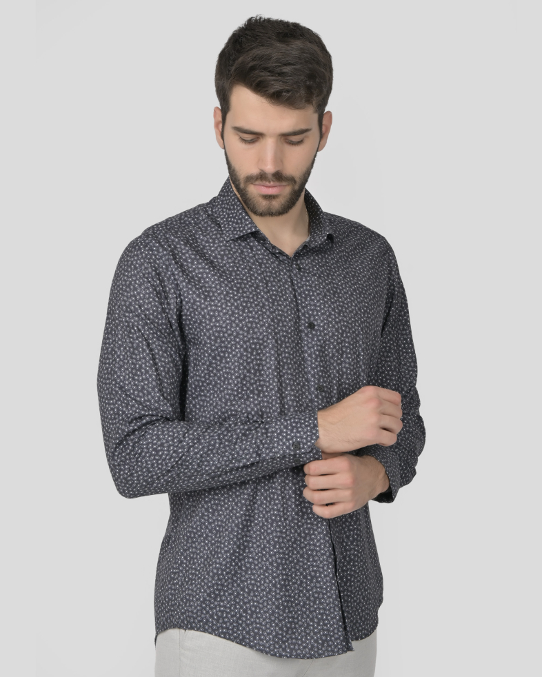 CAMASA NEAGRA PRINT GEOMETRIC 240135044990-4 03