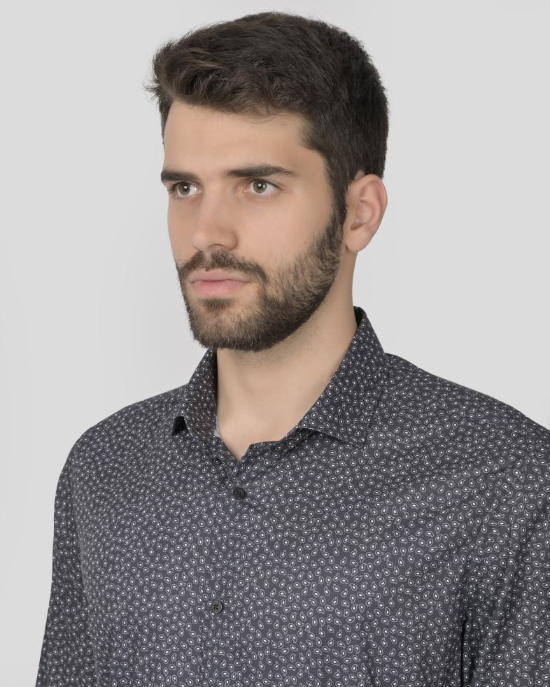CAMASA NEAGRA PRINT GEOMETRIC 240135044990-4 04