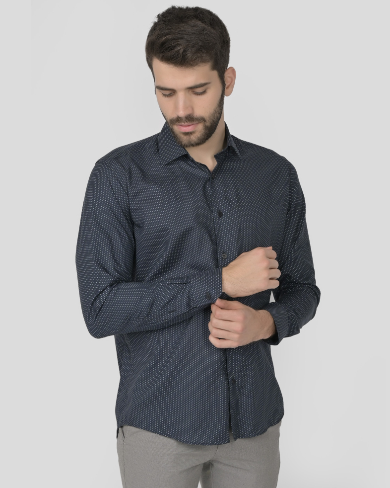 CAMASA NEAGRA PRINT GEOMETRIC 240135044991-4 03