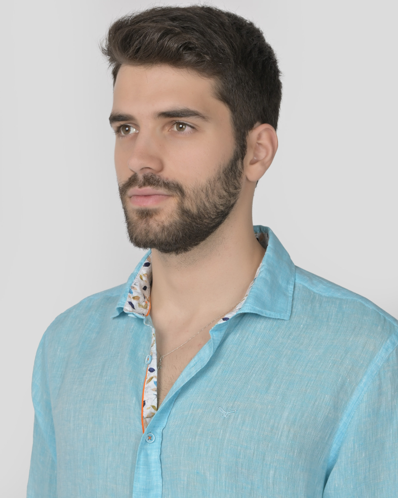 CAMASA SLIM ALBASTRA 240135044995-5 04