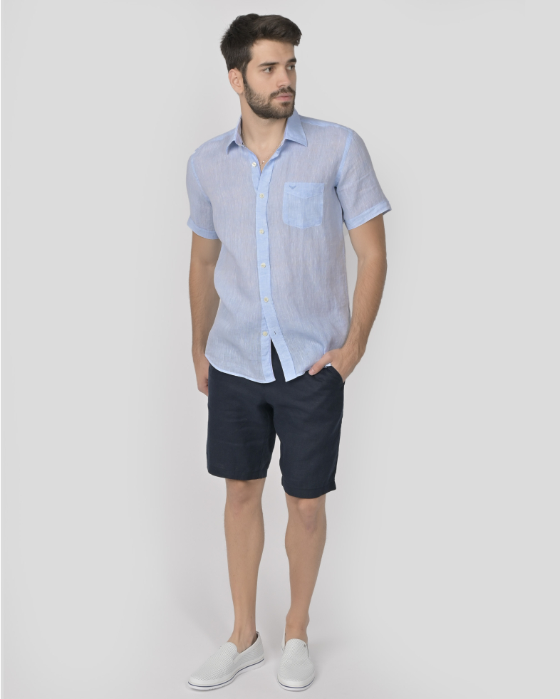 CAMASA BLEU CU MANECA SCURTA 240135045002-2 02
