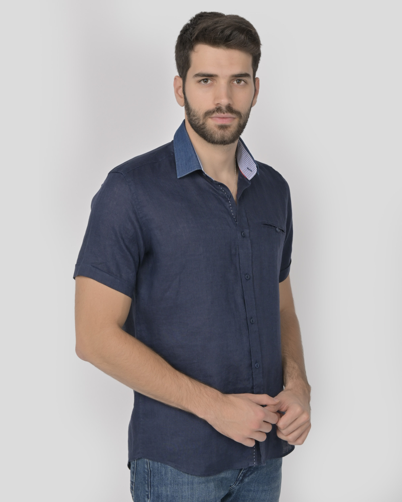 CAMASA BLEUMARIN MANECA SCURTA 240135045004-2 03
