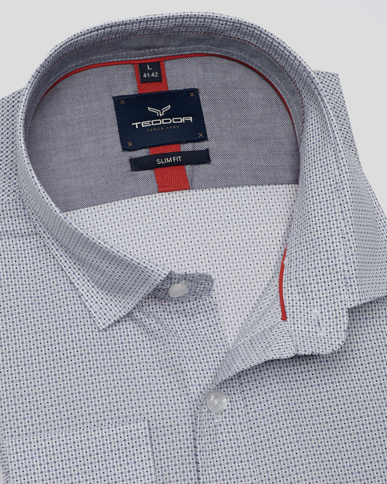 CAMASA GRI PRINT GEOMETRIC 240205045021-5 06