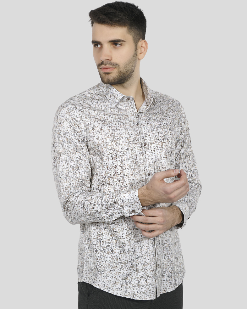CAMASA BEJ PRINT GEOMETRIC 240235045025-1 03