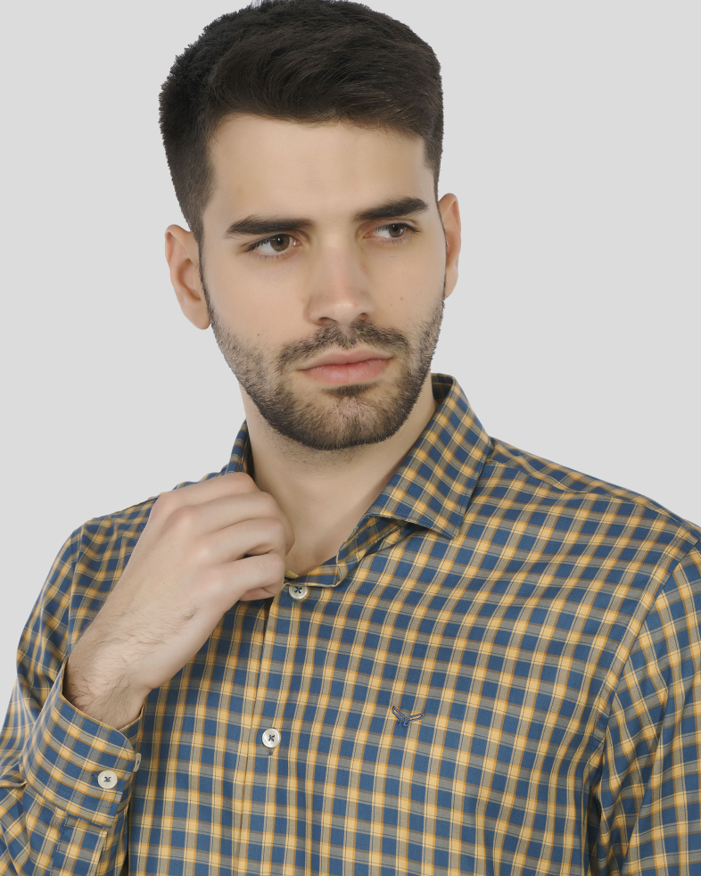 CAMASA GALBENA PRINT GEOMETRIC 240235045039-3 04